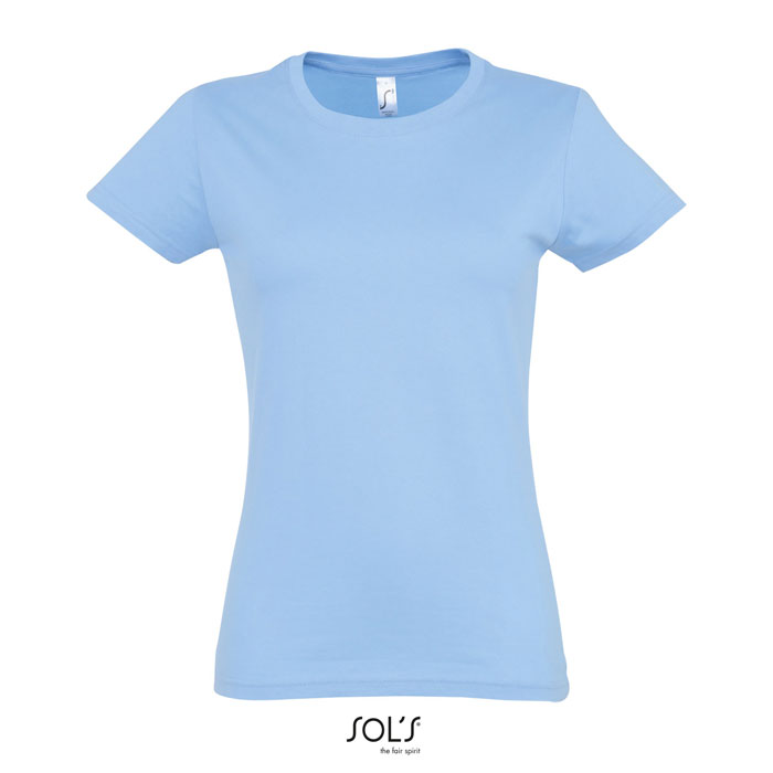 IMPERIAL DONNA T-SHIRT 190g sky blue item picture front