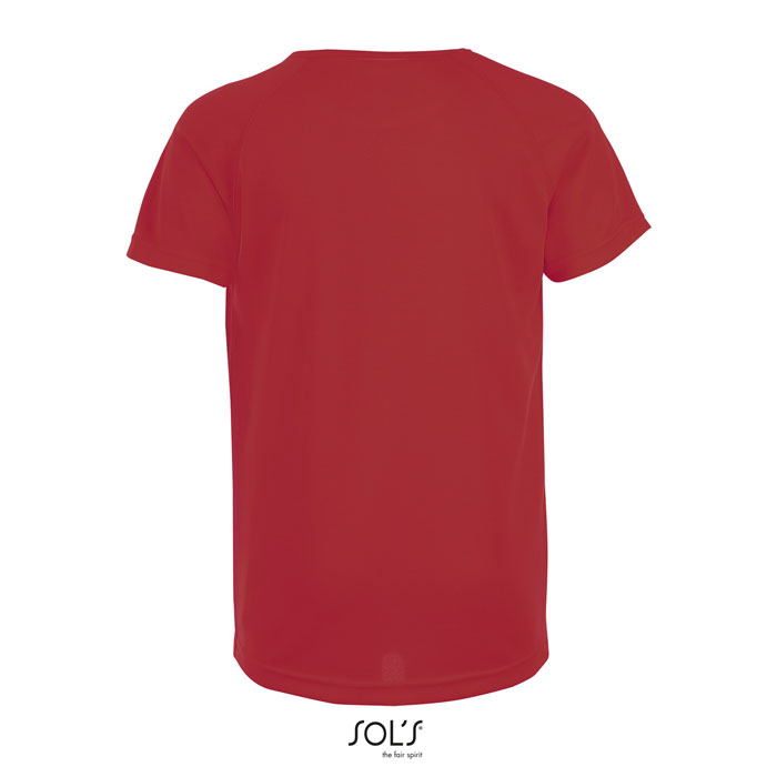 SPORTY KIDS T-SHIRT 140g Rosso item picture back