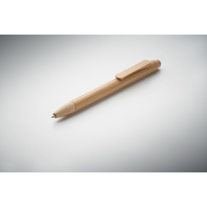 Bamboo automatic ball pen Legno item ambiant picture