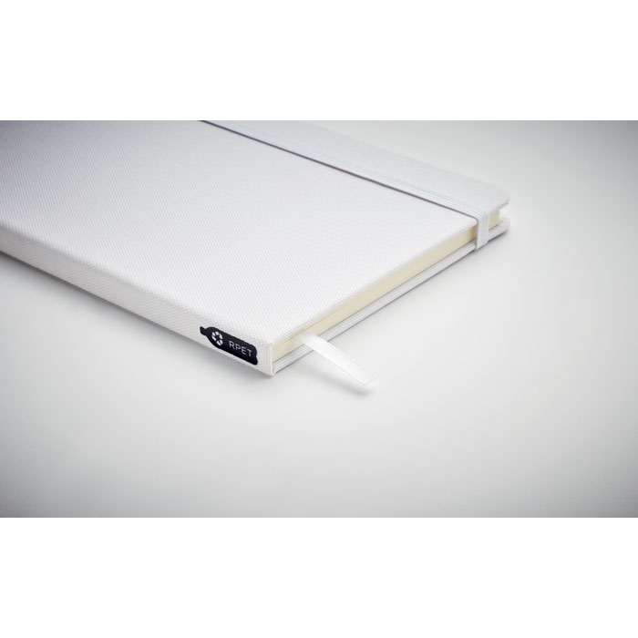 A5 RPET notebook 80 lined Bianco item detail picture