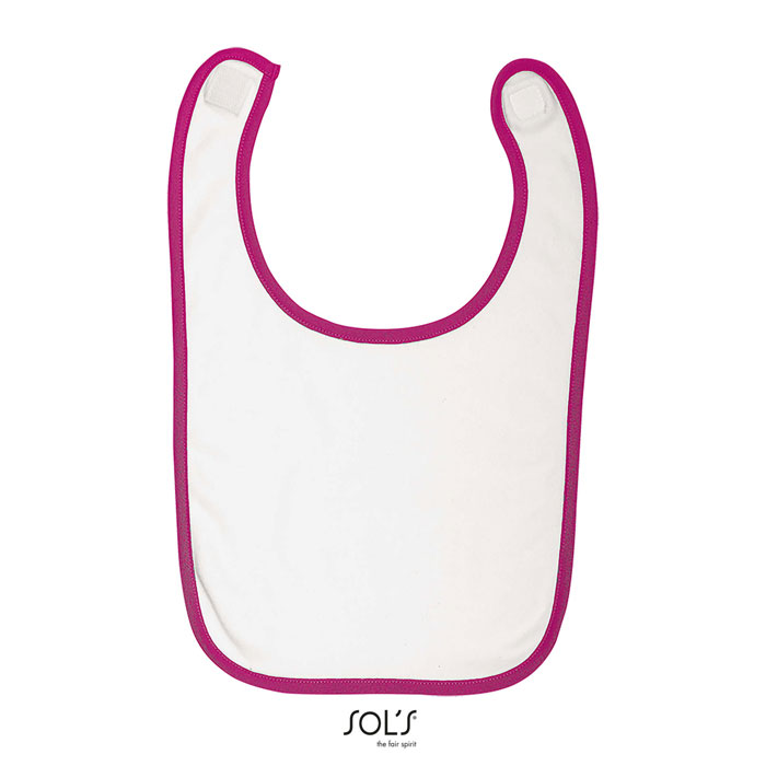 BABIB BABY BIB White / Fuchsia item picture front