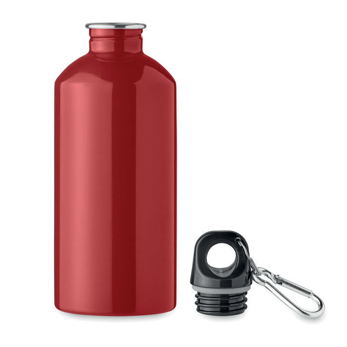 Single wall bottle       500ml Rosso item picture open