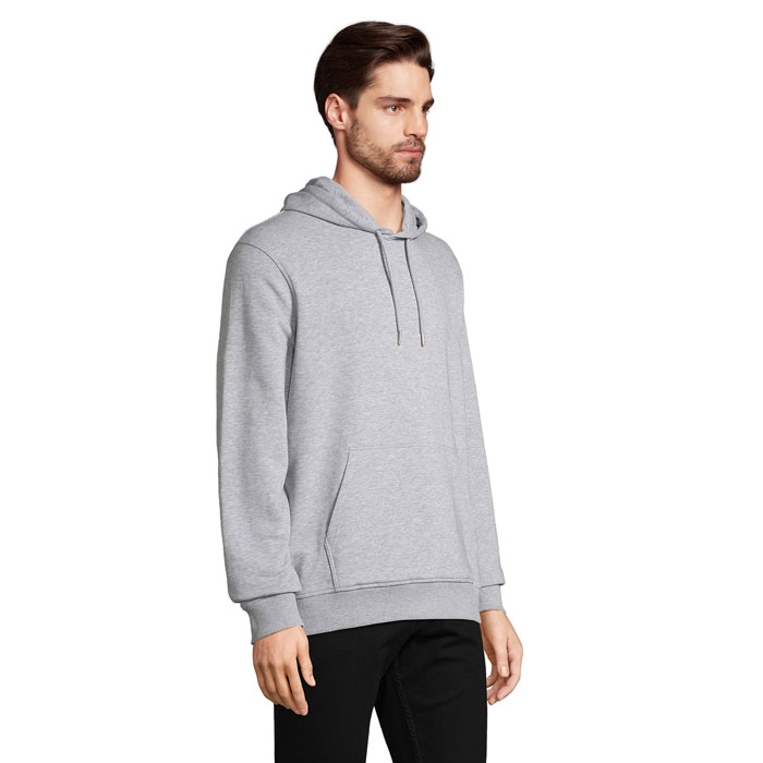 CONSTELLATION HOOD SWEAT Grigio Melange 2 item picture side
