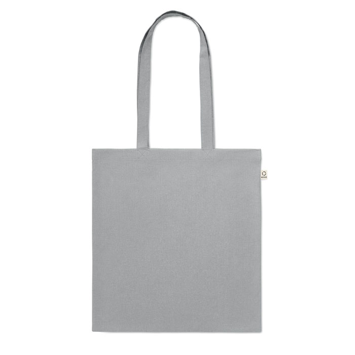 Shopper in cotone riciclato Grigio item picture back