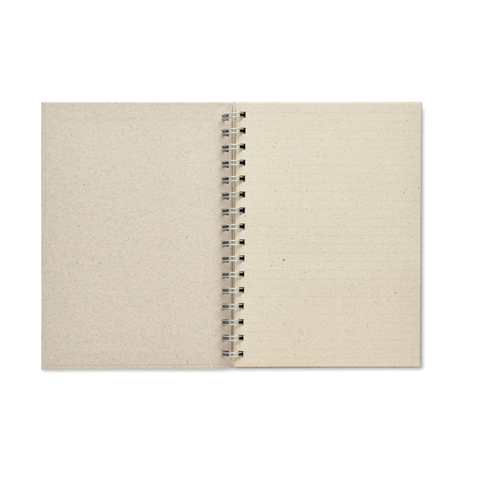 Quaderno ad anelli A5 beige item picture top