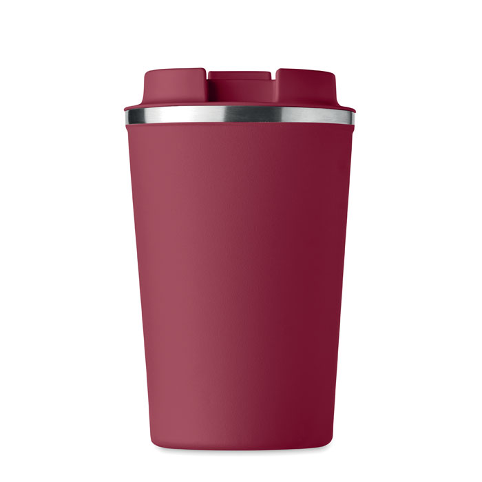 Double wall tumbler 350 ml Borgogna item picture side