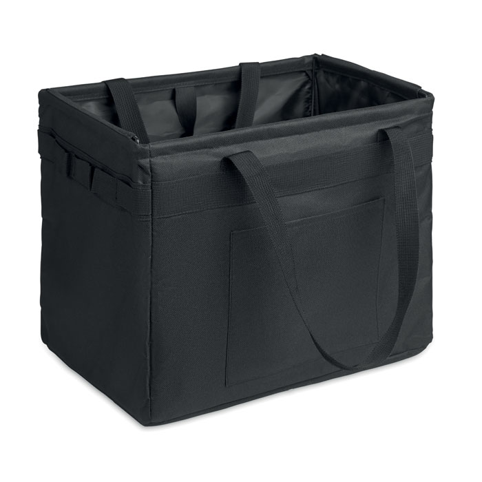 Borsa organizer pieghevole in RPET Nero item picture front