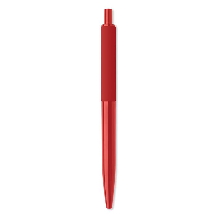 Ball pen in recycled ABS Rosso item picture back