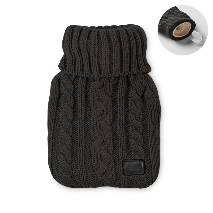 Borsa acqua calda 400ml Nero item picture front