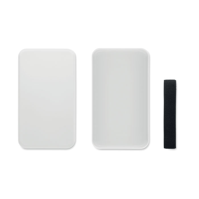 Lunch box in PP 750 ml Bianco item picture open