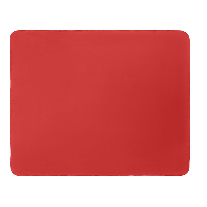 Coperta in pile RPET 130gr/m² Rosso item picture back