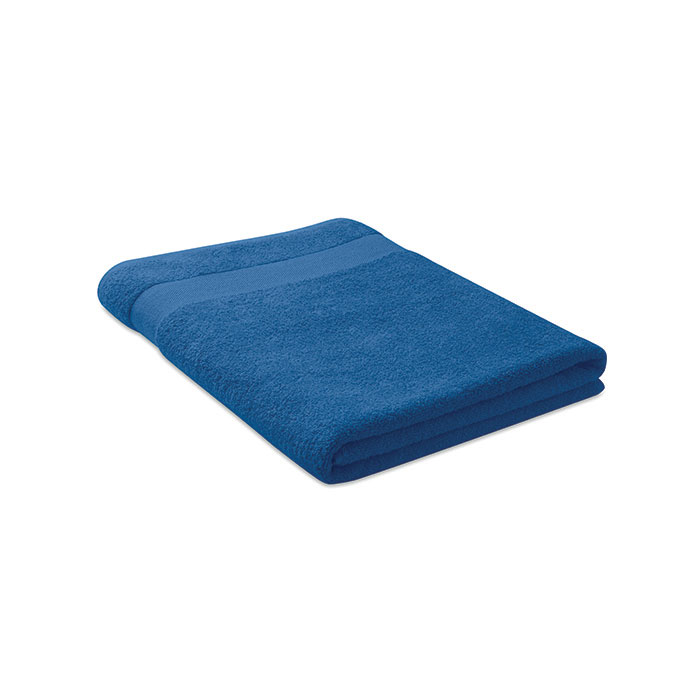 Telo in cotone org. 180x100 royal blue item picture front