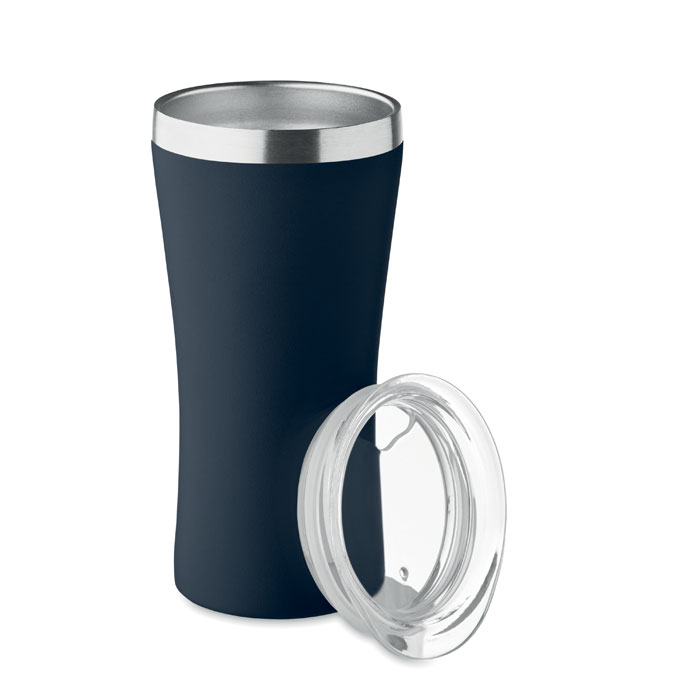 Double wall tumbler 160 ml Francese Navy item picture open