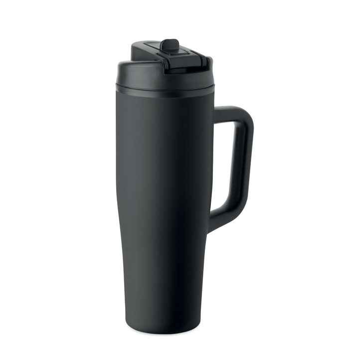 Bicchiere doppio strato 900 ml Nero item picture back