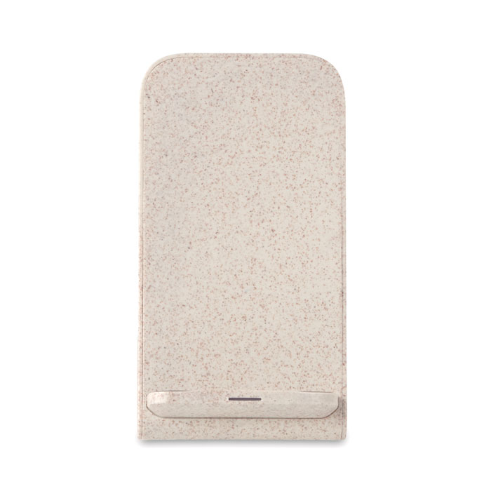 Wheat straw/ABS charger std10W Beige item detail picture