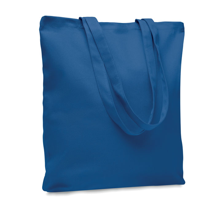 Shopper in tela 270 gr/m² royal blue item picture front