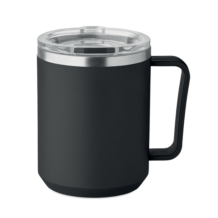 Tazza a doppio strat da 400 ml Nero item picture front