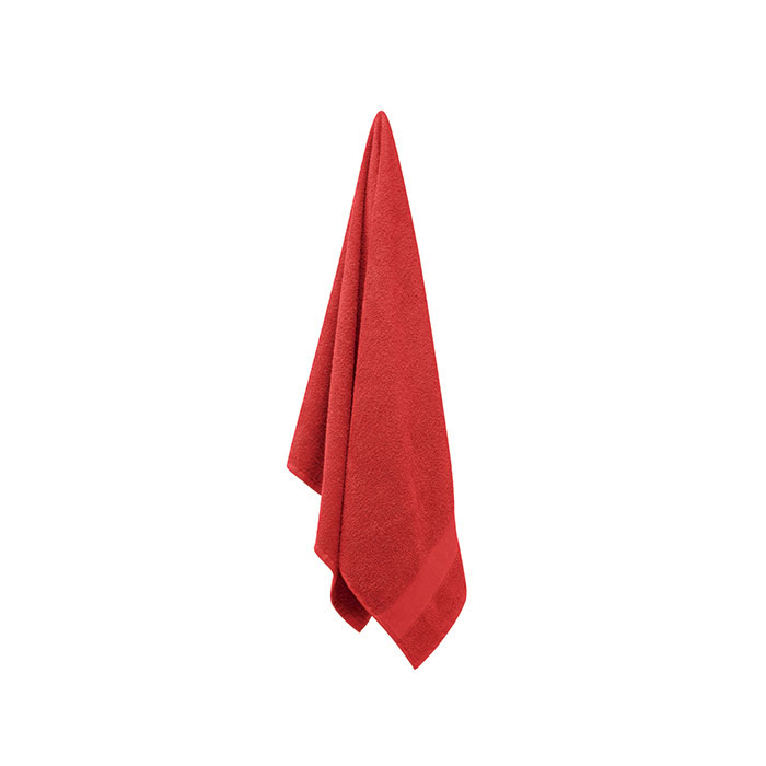 Towel organic cotton 140x70cm Rosso item picture top