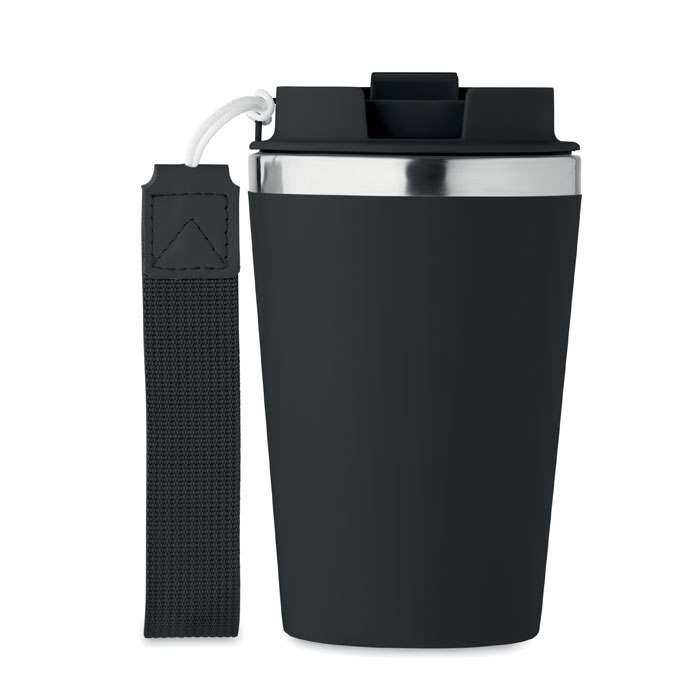 Double wall tumbler 350 ml Nero item picture top