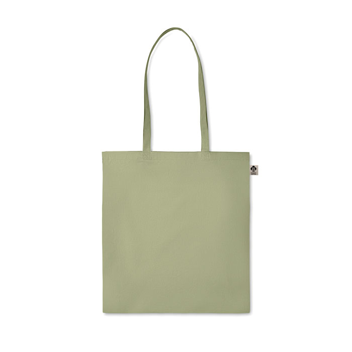 Organic cotton shopping bag Verde item picture back