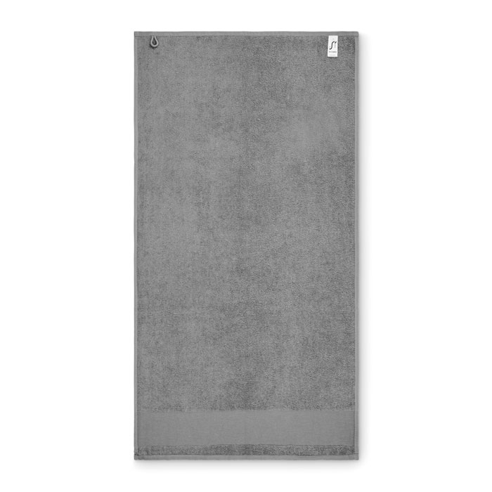 Asciugamano in cotone Grigio Pietra item picture side