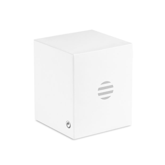 Round wireless speaker Bianco item picture box