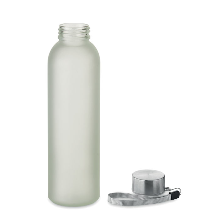Bottiglia in vetro da 500ml transparent white item picture top