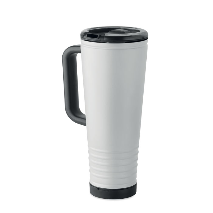 Bicchiere doppio strato 700 ml Bianco item picture 2