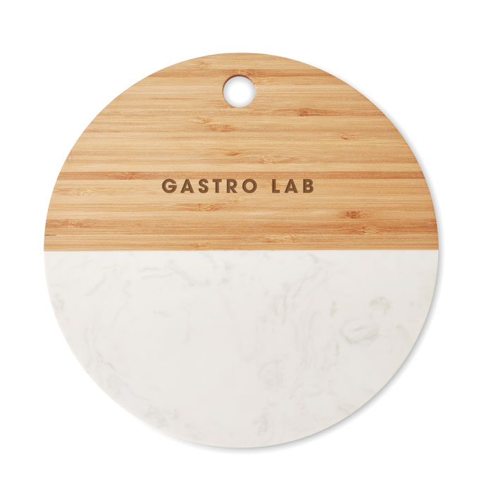 Marble/ bamboo serving board Legno item picture printed