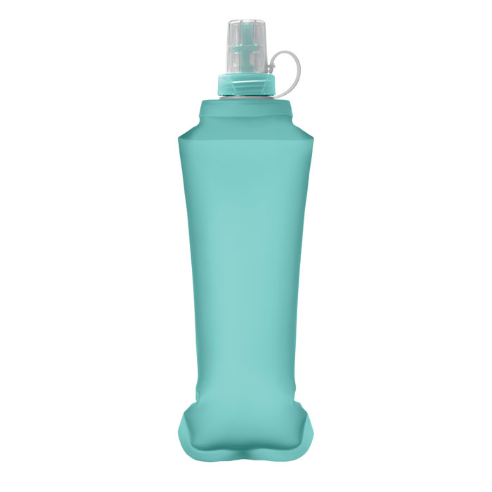 Foldable water bottle 500ml Turchese item picture front