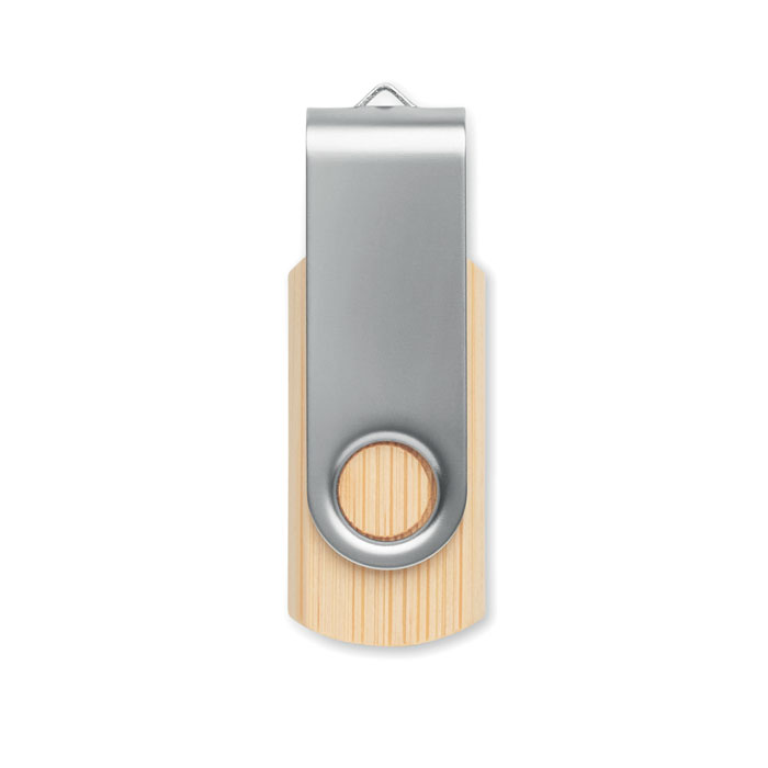 Techmate bamboo USB 16GB Legno item picture back