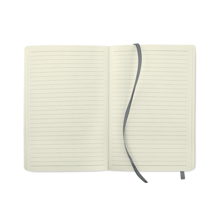 Notebook A5 riciclato Grigio Pietra item picture open