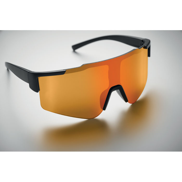 Mirrored sports sunglasses Arancio item detail picture