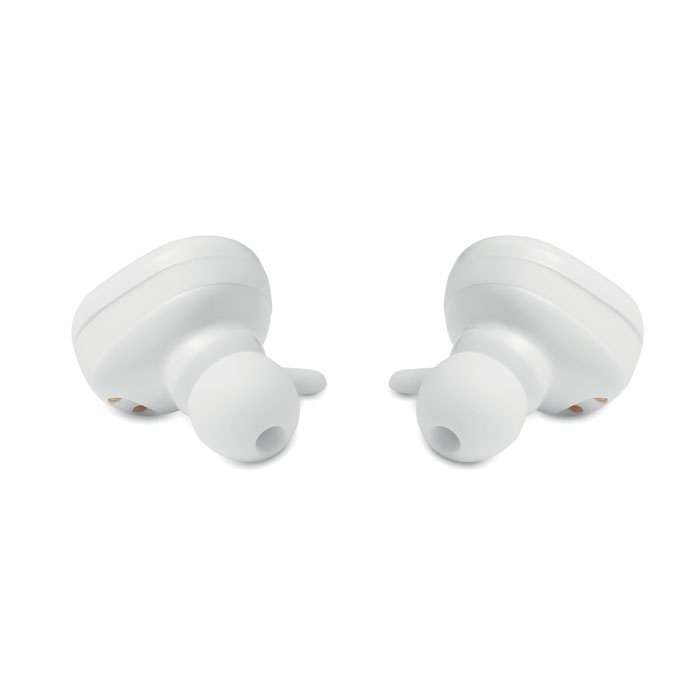 TWS earbuds with charging box Bianco item detail picture