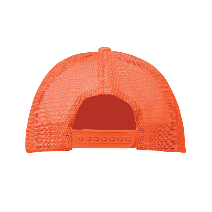 Cappello camionista Arancio Neon item picture back