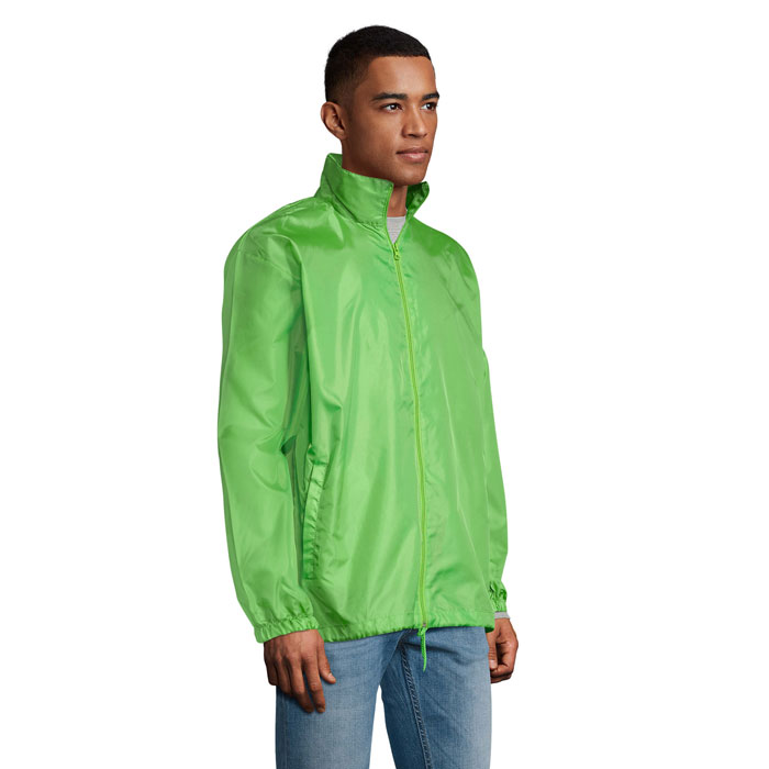SHIFT UNISEX WINDBREAKER Lime item picture side