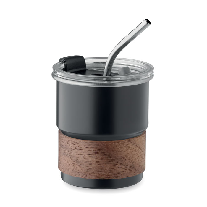 Single wall tumbler 260 ml Nero item picture front