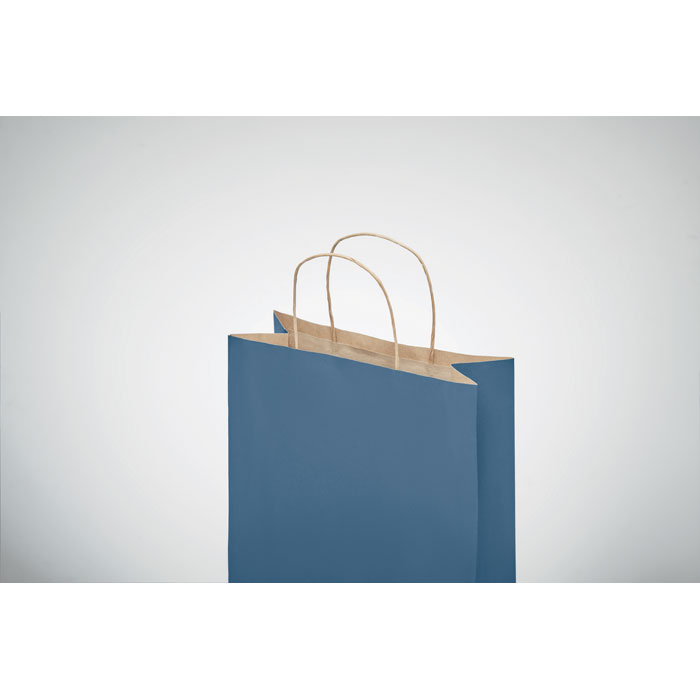 Small Gift paper bag 90 gr/m² Blu item detail picture