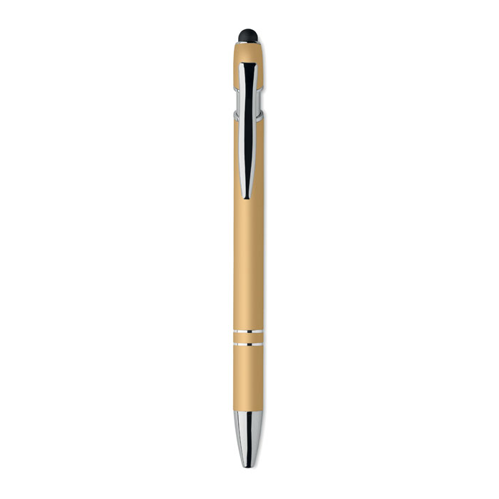 Penna in alluminio riciclato Oro item picture back