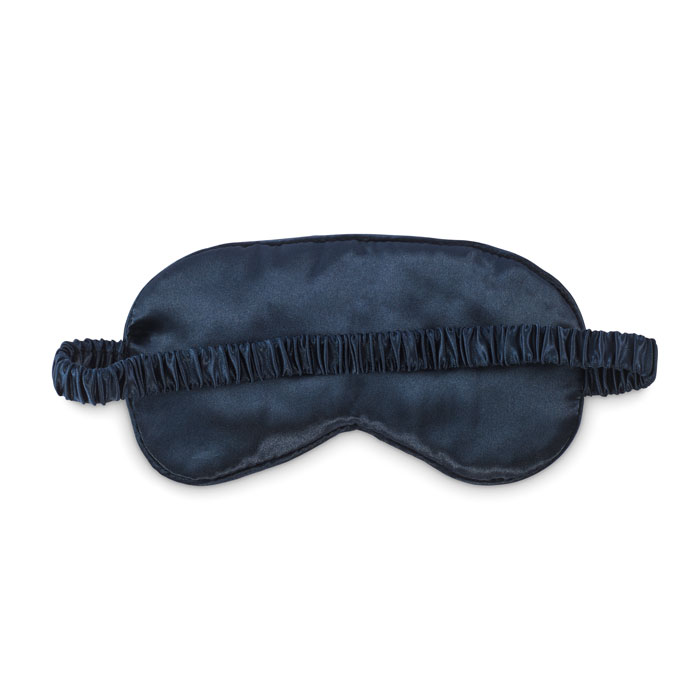 Soft polyester eye mask Blu item picture top