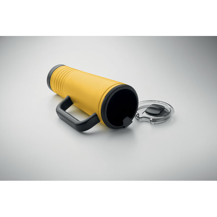 Bicchiere doppio strato 700 ml Giallo item picture open