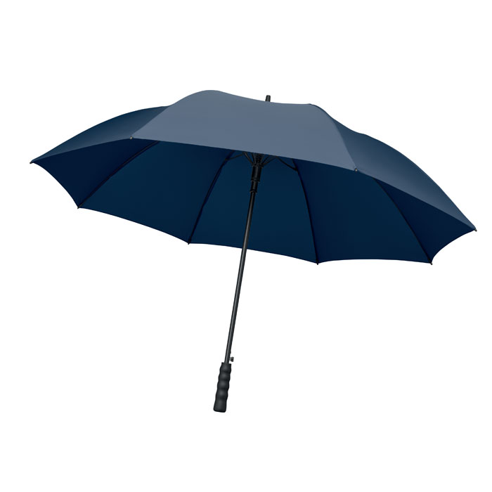 27 inch windproof umbrella Blu item picture back