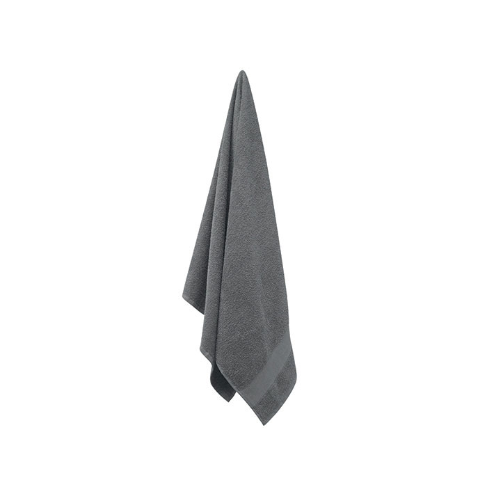Towel organic cotton 140x70cm Grigio item picture top