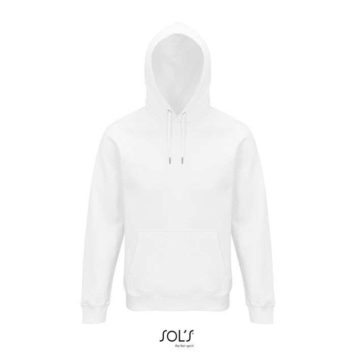 STELLAR HOOD SWEATER 280g white item picture front
