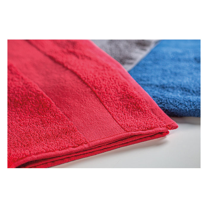 Towel organic cotton 100x50cm Rosso item detail picture
