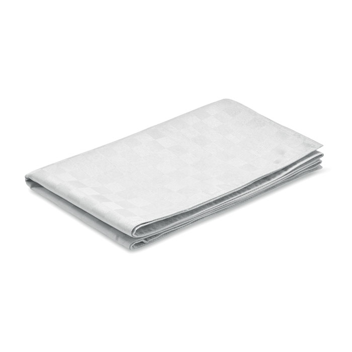 Table runner in polyester Bianco item picture front