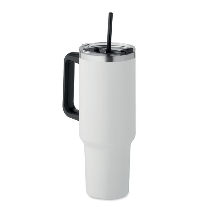 Bicchiere doppio strato da 1200 ml Bianco item picture front