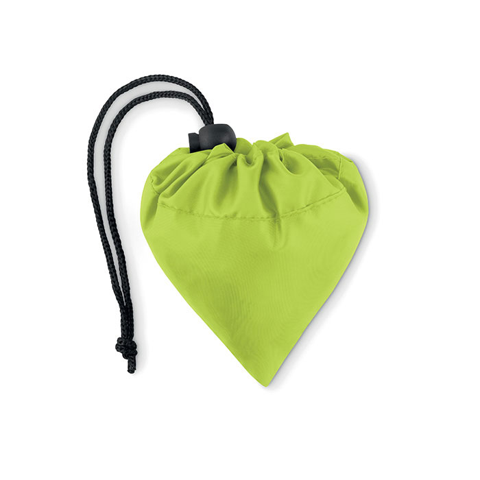 Foldable RPET shopping bag Lime item picture 1