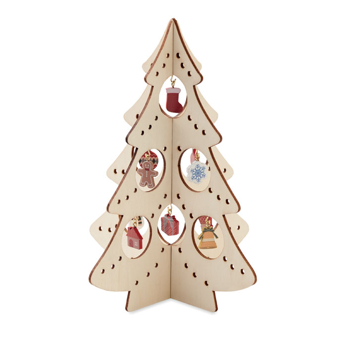 Albero di Natale in legno wood item picture front