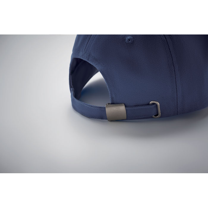 Cappellino a 5 pannelli Blu/Grigio item detail picture